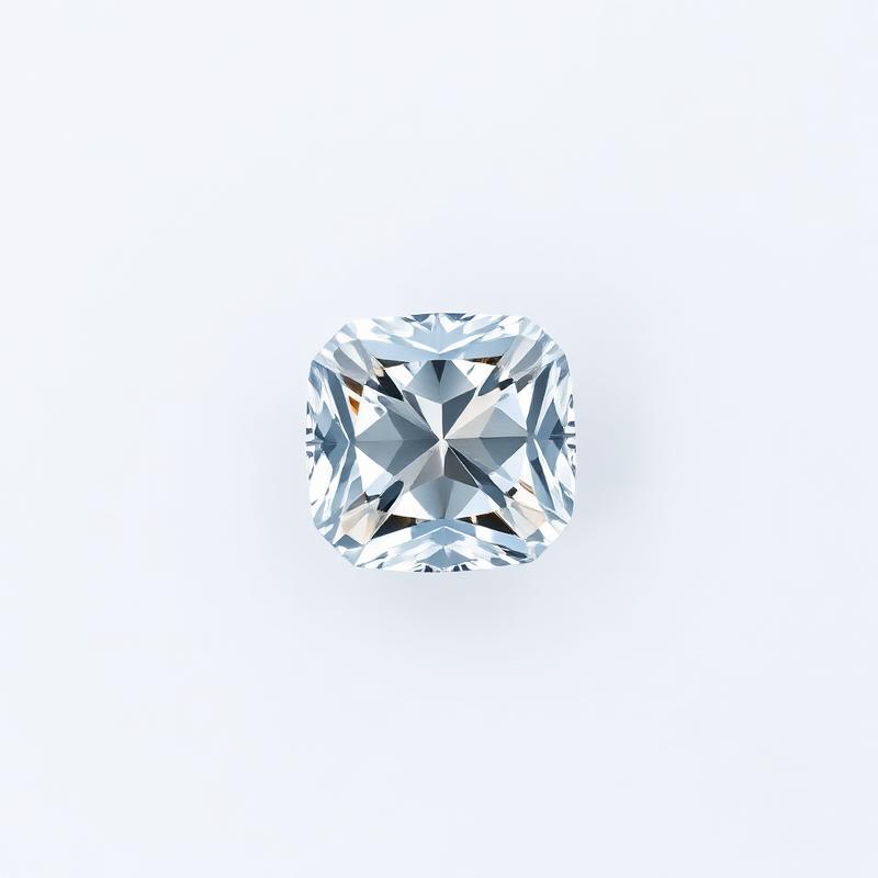 3.47 ct Cushion Moissanite