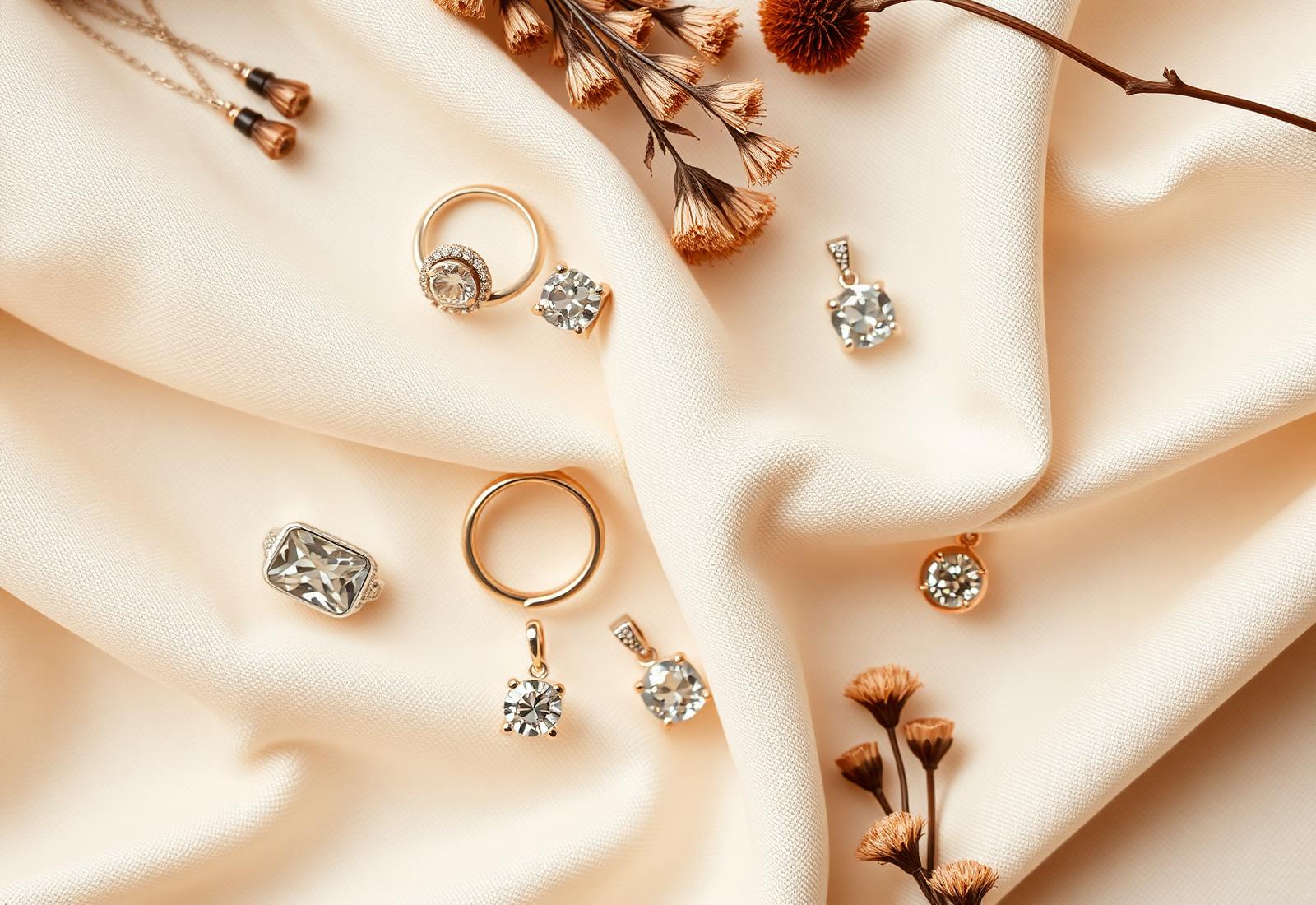 Assortment of Moissical fine jewelry